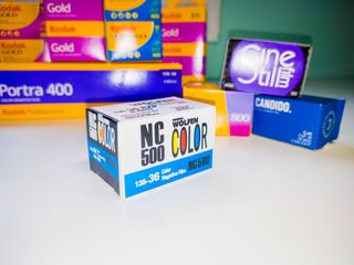 Carrete de fotos Wolfen NC500 - congelado