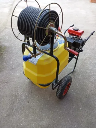 Carro curar 100L con enrollador