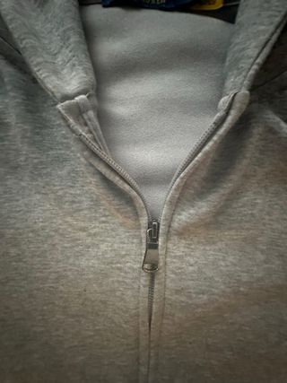 Felpa con zip Polo Ralph Lauren grigia