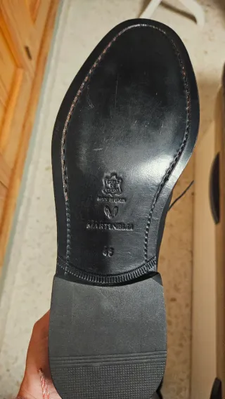 Zapatos Martinelli Negros Hombre