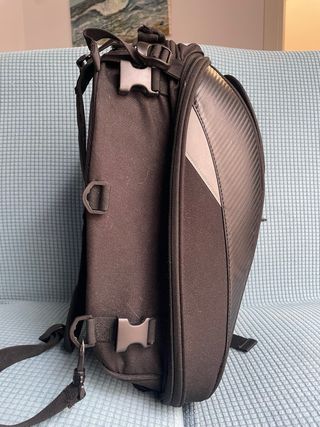 Mochila Rígida Moto/Bici Negra