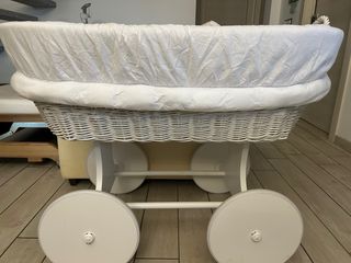 Culla neonato Waldin bianca