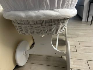 Culla neonato Waldin bianca