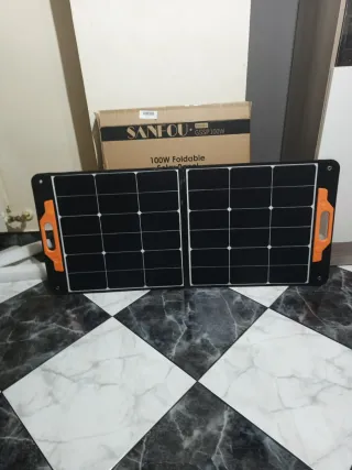 Panel Solar Portátil SANFOU 100W
