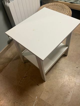 Mesa auxiliar LUNNARP IKEA blanca