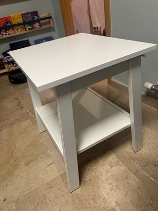 Mesa auxiliar LUNNARP IKEA blanca