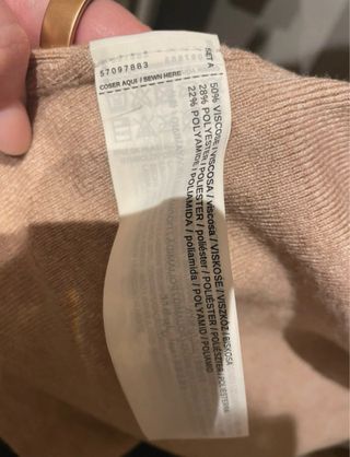 Vestido cruzado Mango