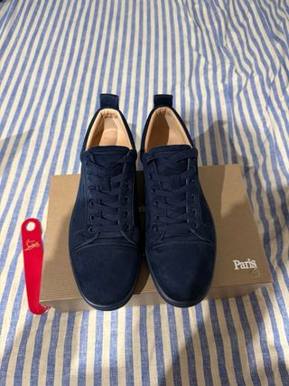 Zapatos Christian Louboutin Azul Marino