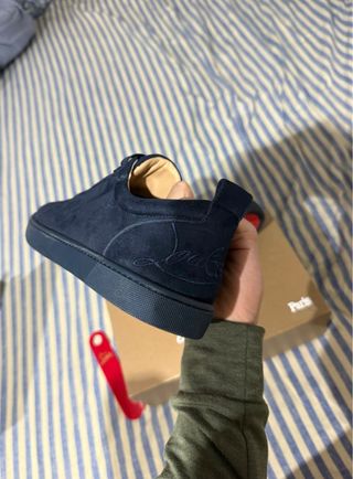 Zapatos Christian Louboutin Azul Marino