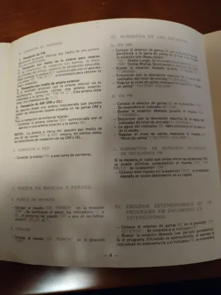 Sintonizador HiFi Thomson S3501 AM-FM