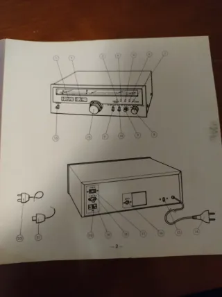 Sintonizador HiFi Thomson S3501 AM-FM