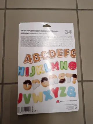 Set Taglia Biscotti Lettere Bambini Tescoma