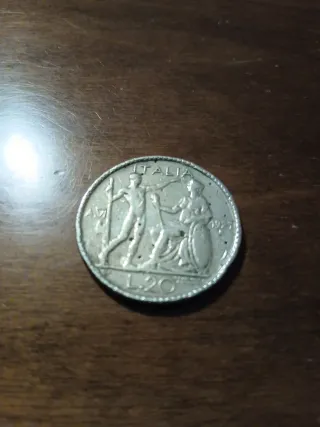 Moneta Littorio 1927 Vittorio Emanuele III