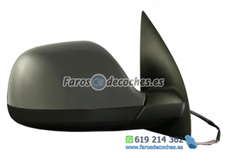 Espejo Retrovisor Derecho Eléctrico Imprimado Con