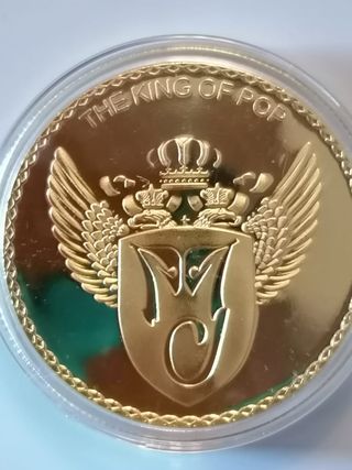 Monedas Conmemorativas Elvis y Michael Jackson