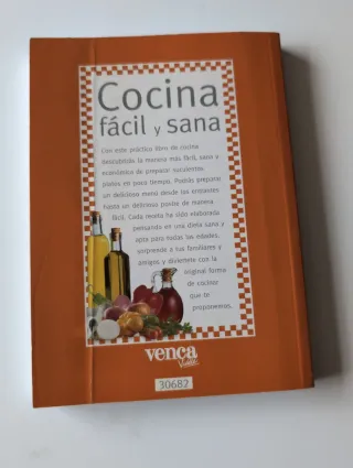 Libro Cocina fácil y sana