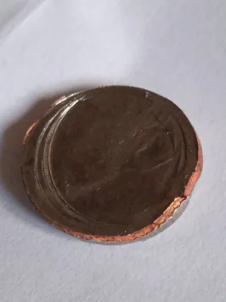 MONEDA MEDIO DOLAR.KENNEDY.ERROR MAL RECORTADA.