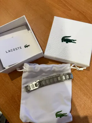 Pulsera Lacoste Plata