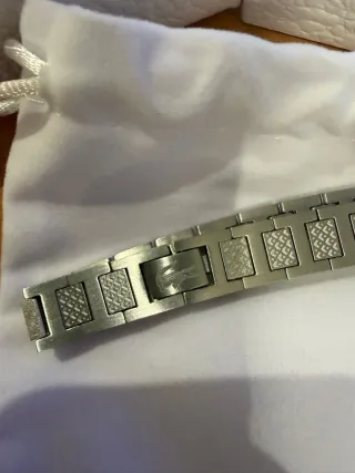 Pulsera Lacoste Plata