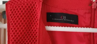 Vestido CH Carolina Herrera Rojo