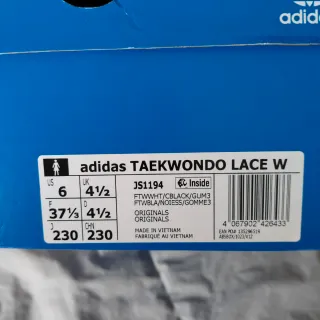 Zapatillas Adidas Blancas y Negras