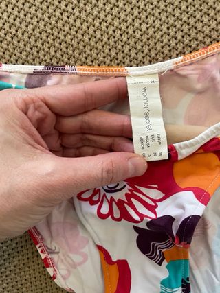 Bikini estampado floral talla 38