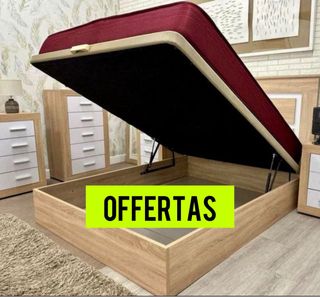 Canapé abatible y colchón