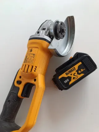 AMOLADORA DEWALT DCG412 XR LI-ION BATERÍA 18 V