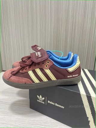 Adidas Samba Wales Bonner 37 Marrón/Amarillo