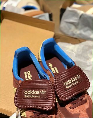 Adidas Samba Wales Bonner 37 Marrón/Amarillo