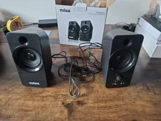 Altavoces Nilox NXAPC02 Negro