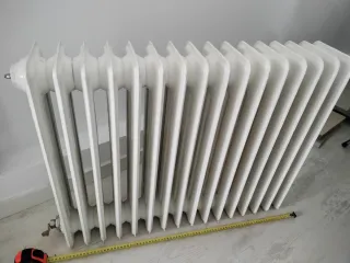 Radiador de hierro blanco