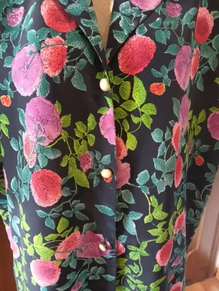 Camicia Marilyn fantasia floreale XXL