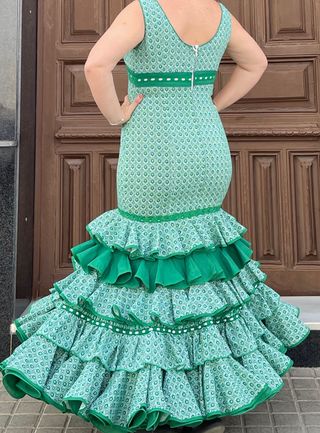 Traje de Flamenca Talla 42 44 46 Elástico