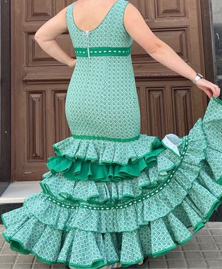 Traje de Flamenca Talla 42 44 46 Elástico