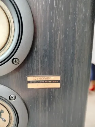 Altavoces Pioneer y Sansui