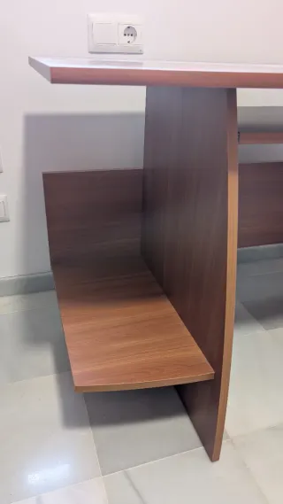 Escritorio color  cerezo 120x60 cm
