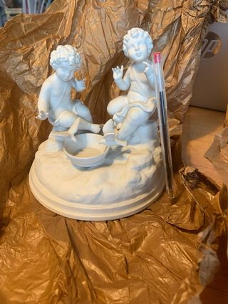 Figuritas de cerámica estilo antiguo