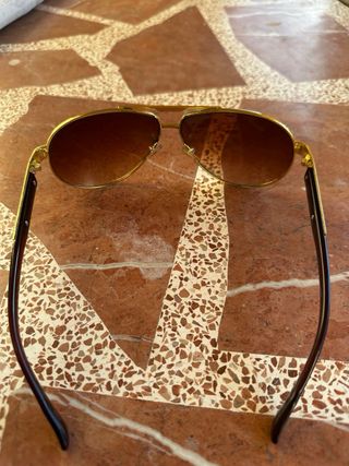 Gafas de sol Carrera doradas y marrones