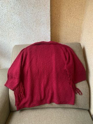 Rebeca granate de Stradivarius