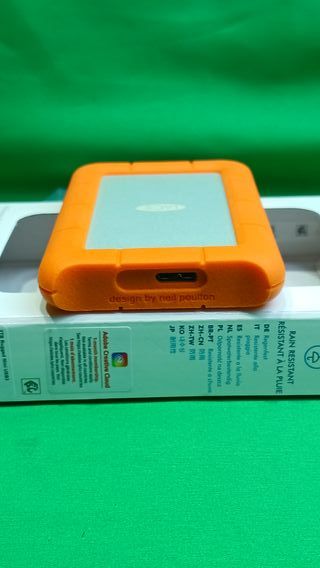 LaCie Rugged Mini 2TB, disco duro externo portátil