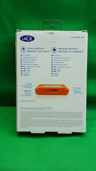 LaCie Rugged Mini 2TB, disco duro externo portátil