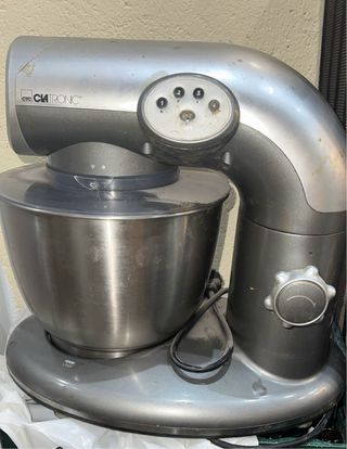 Amasadora Clatronic con bol acero inoxidable