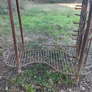 Barra botellero hierro forjado