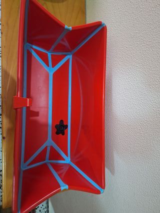 Bañera Bebé Portátil Roja