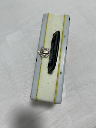 Caja metálica maletín con asa 24x16 nueva