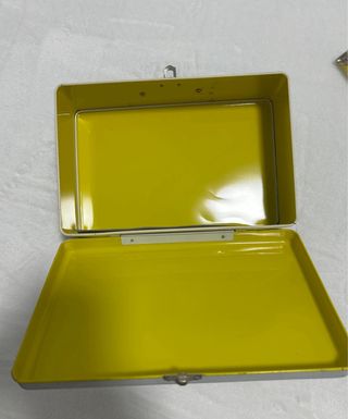 Caja metálica maletín con asa 24x16 nueva