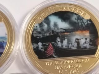 Monedas Pearl Harbor 12.7.1941