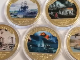 Monedas Pearl Harbor 12.7.1941