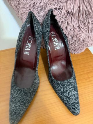 Décolleté Sofia punta leopardate